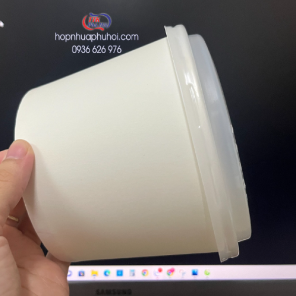 Tô giấy 2 tầng 1 ngăn 2 ngăn